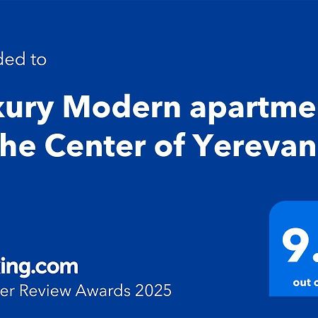 Luxury Modern Apartment In The Center Of Jerevan Exteriör bild